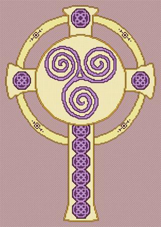 Celtic Triskele Cross